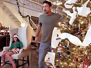 ExxxtraSmall - Petite Asian Elf Fucked Hard By Santa
