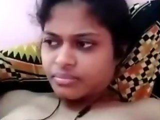 Today Exclusive- Cute Desi Girl Showing Boobs...