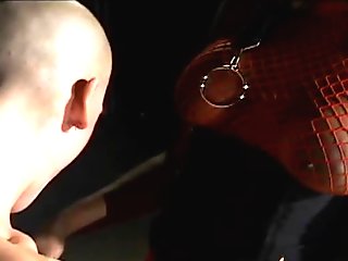 Asian guy feels the full wrath of the sexy mistress Nyomi Banxxx