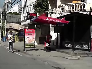 Hazel gets all slutty with horny tourist who seduces her into hot sex