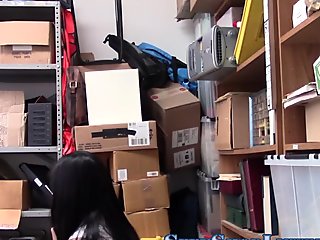Hairy asian teen thief