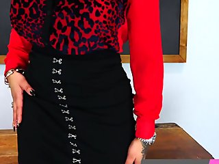 Classroom Solo Masturbation With Babestation Sexy Girl Alicia Sweets